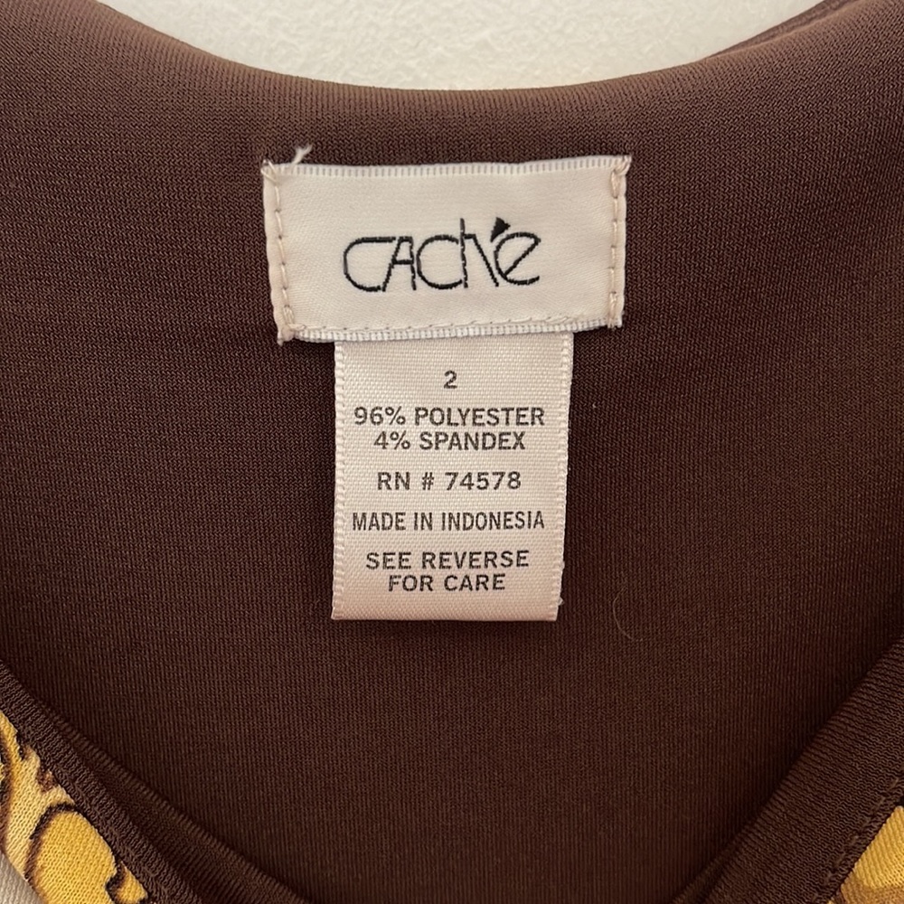 Cache Baroque Bodycon Sheath Cocktail Dress - Picture 3 of 3